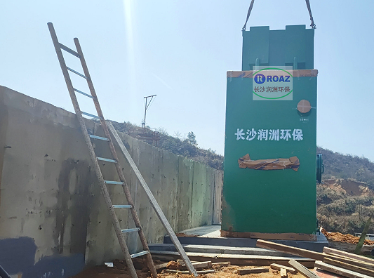 200噸一體化凈水設(shè)備投入使用；